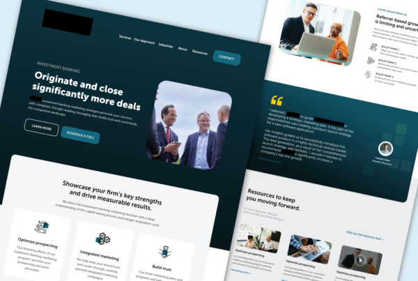 Protected: Investment Banking Website
