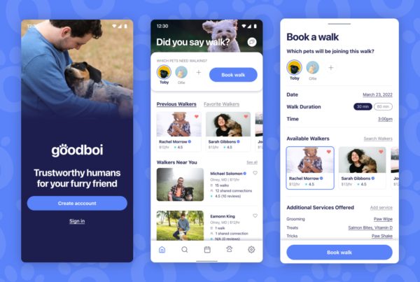 goodboi: A Dog Walking App Case Study